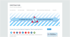 Desktop Screenshot of coldchainhub.org